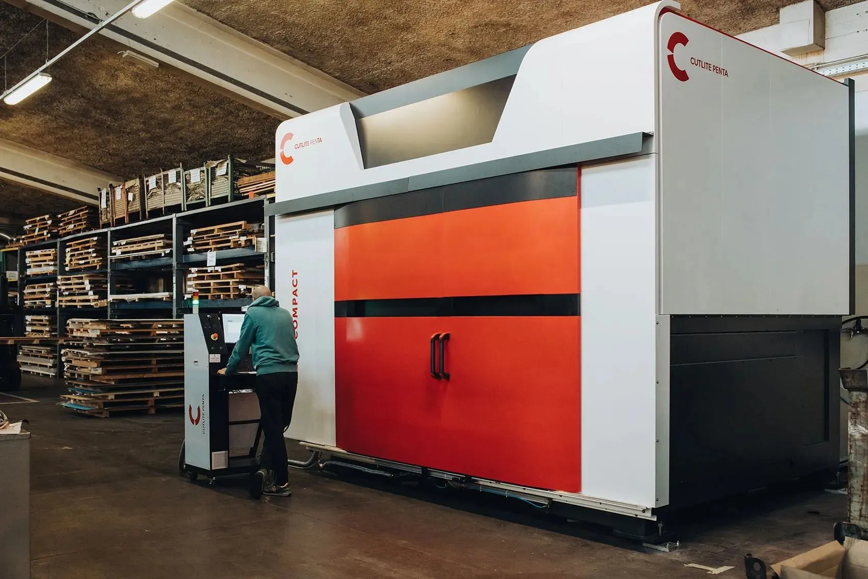 Laser 3D Fiber Compact in funzione